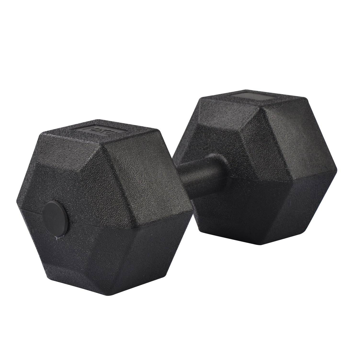 (Total 44lbs, 22lbs each) Weights dumbbells set, Dumbbells for for Men, Women - Vinyl Dumbbell Set for Gym, Home Workout. Pair, black THEGSND LLC