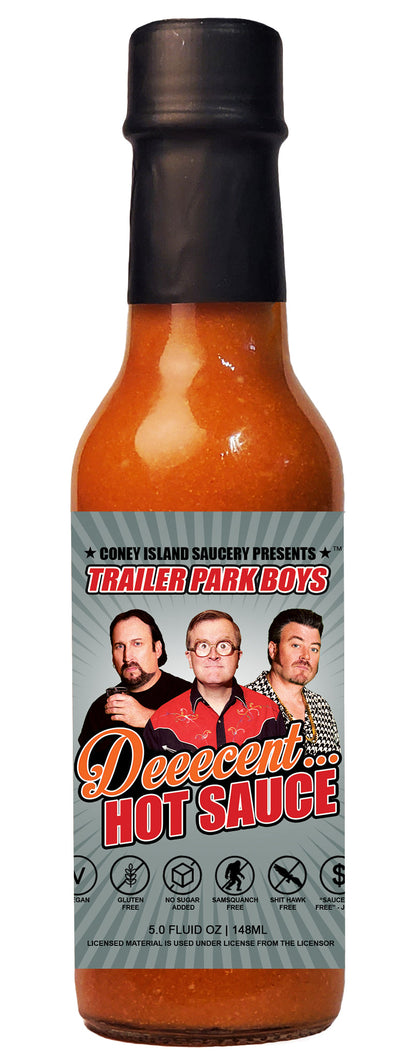 Trailer Park Boys - Deeecent Hot Sauce 5oz by Coney Island Saucery