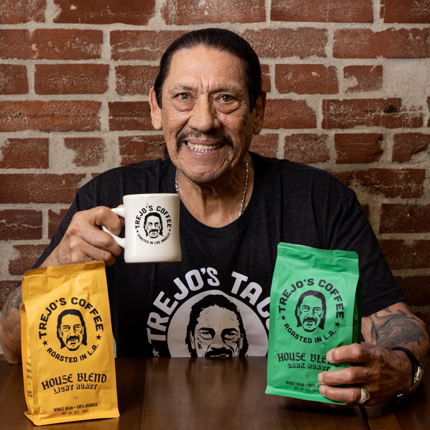 Trejo's House Blend Whole Bean Coffee - Dark Roast by Trejo's Tacos