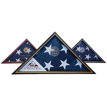 Tributary Flag Case - Air Force Flag Display Case by The Military Gift Store