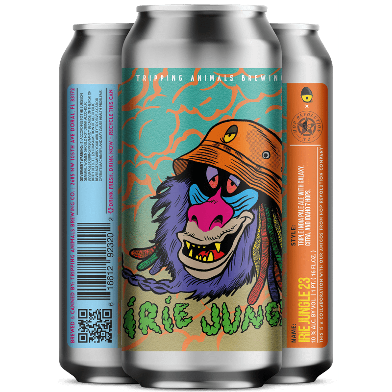 Tripping Animals Irie Jungle Triple IPA by CraftShack Spirits Marketplace