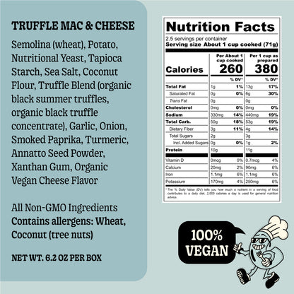 GrownAs* Mac & Cheese Variety Bundle - Classic and Truffle by Seed Ranch Flavor Co