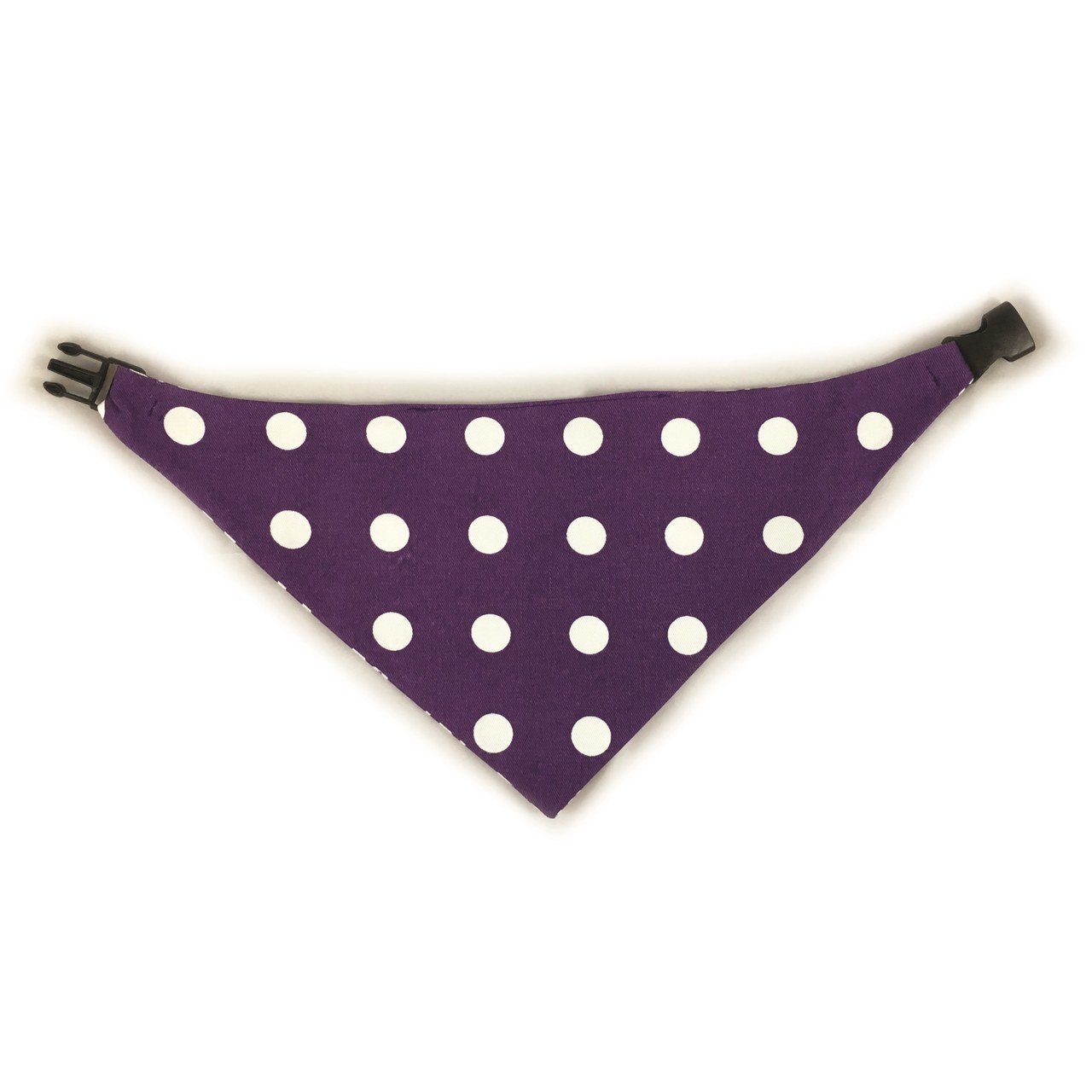 Purple Trellis Reversible Dog Bandana by Uptown Pups