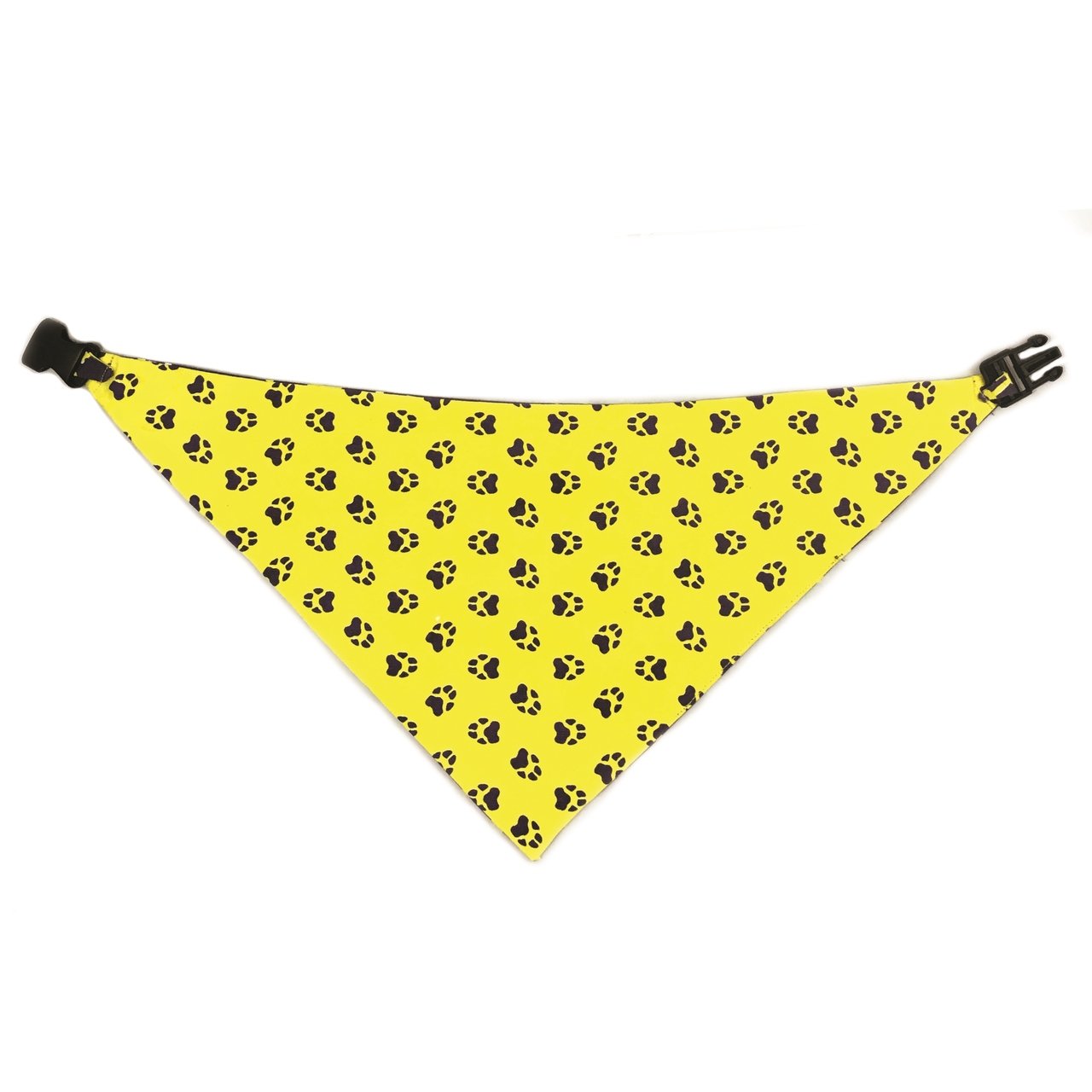 Yellow & Purple Reversible Dog Bandana by Uptown Pups