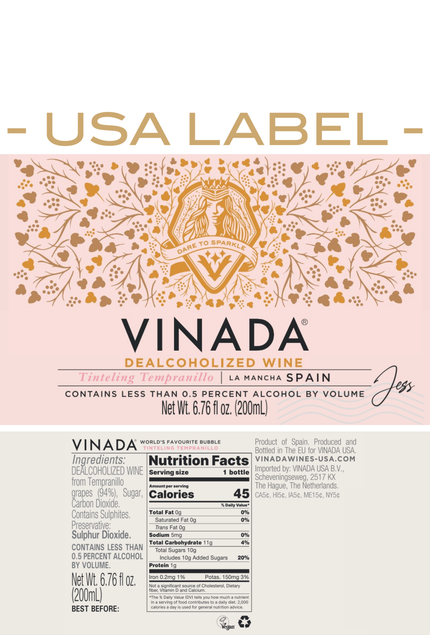 VINADA® - 200 ML MULTIPACK 6+6+6 by VINADA USA