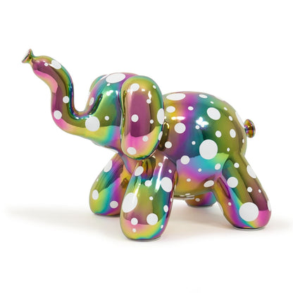 Balloon Money Bank Polka Dot Elephant by Made By Humans