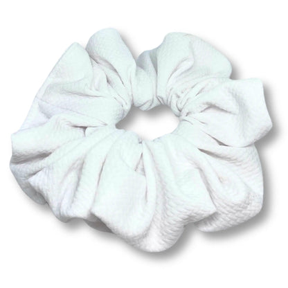 White Bullet Scrunchie by Enchanted Scrunch