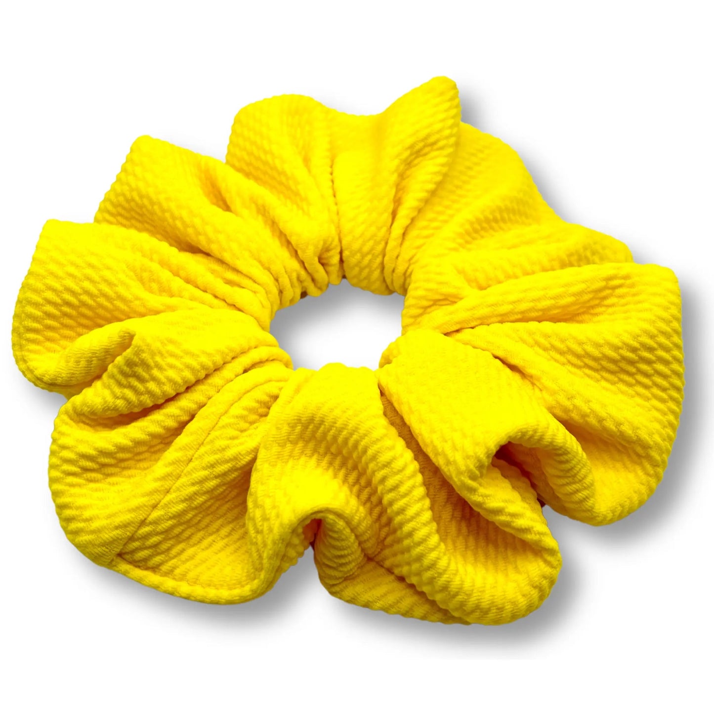 Yellow Bullet Scrunchie by Enchanted Scrunch