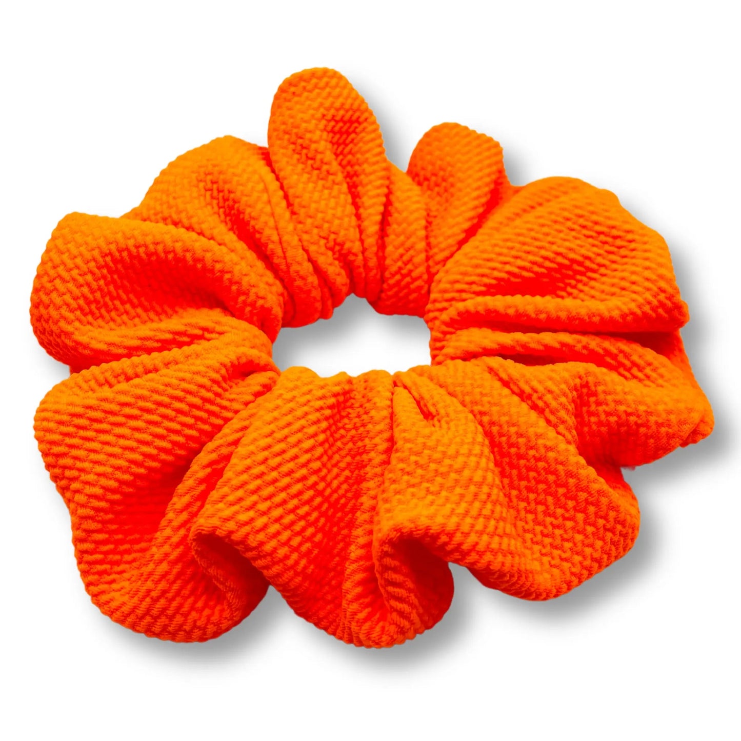 Neon Orange Bullet Scrunchie by Enchanted Scrunch