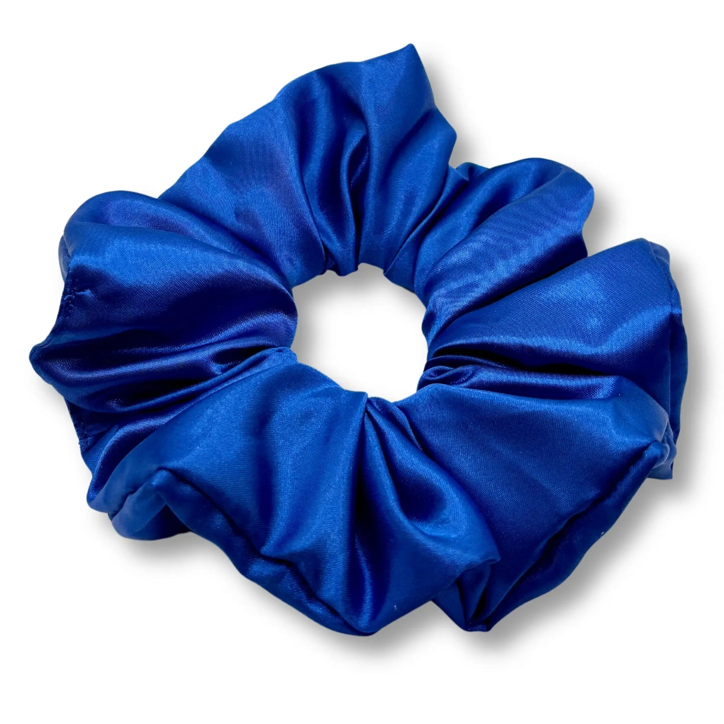 Royal Blue Silk Scrunchie by Enchanted Scrunch