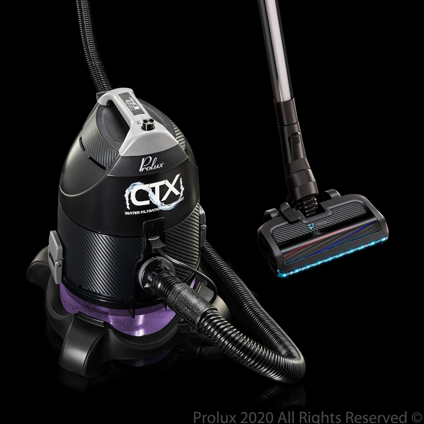 Prolux CTX PET Water Filtration Bagless Canister Vacuum Cleaner by Prolux Cleaners