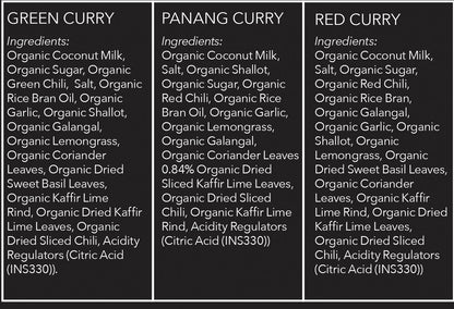 Thai for Two - Organic Curry Sampler Set by Verve Culture