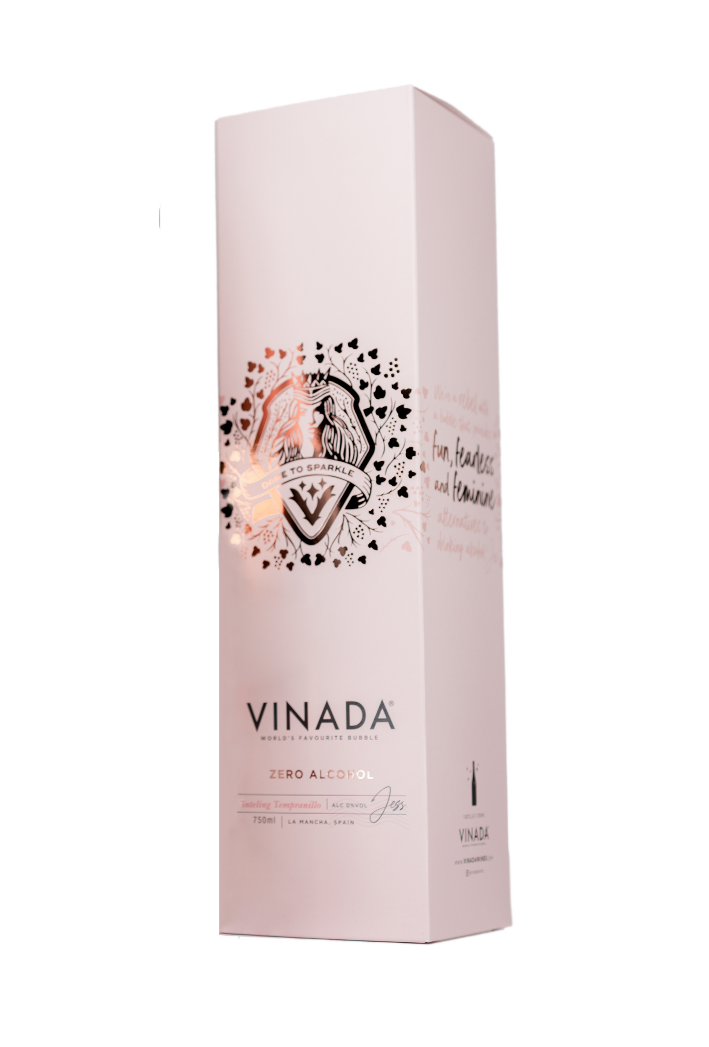 VINADA® - TINTELING TEMPRANILLO ROSÉ (0%) 750 ML GIFTSET by VINADA USA