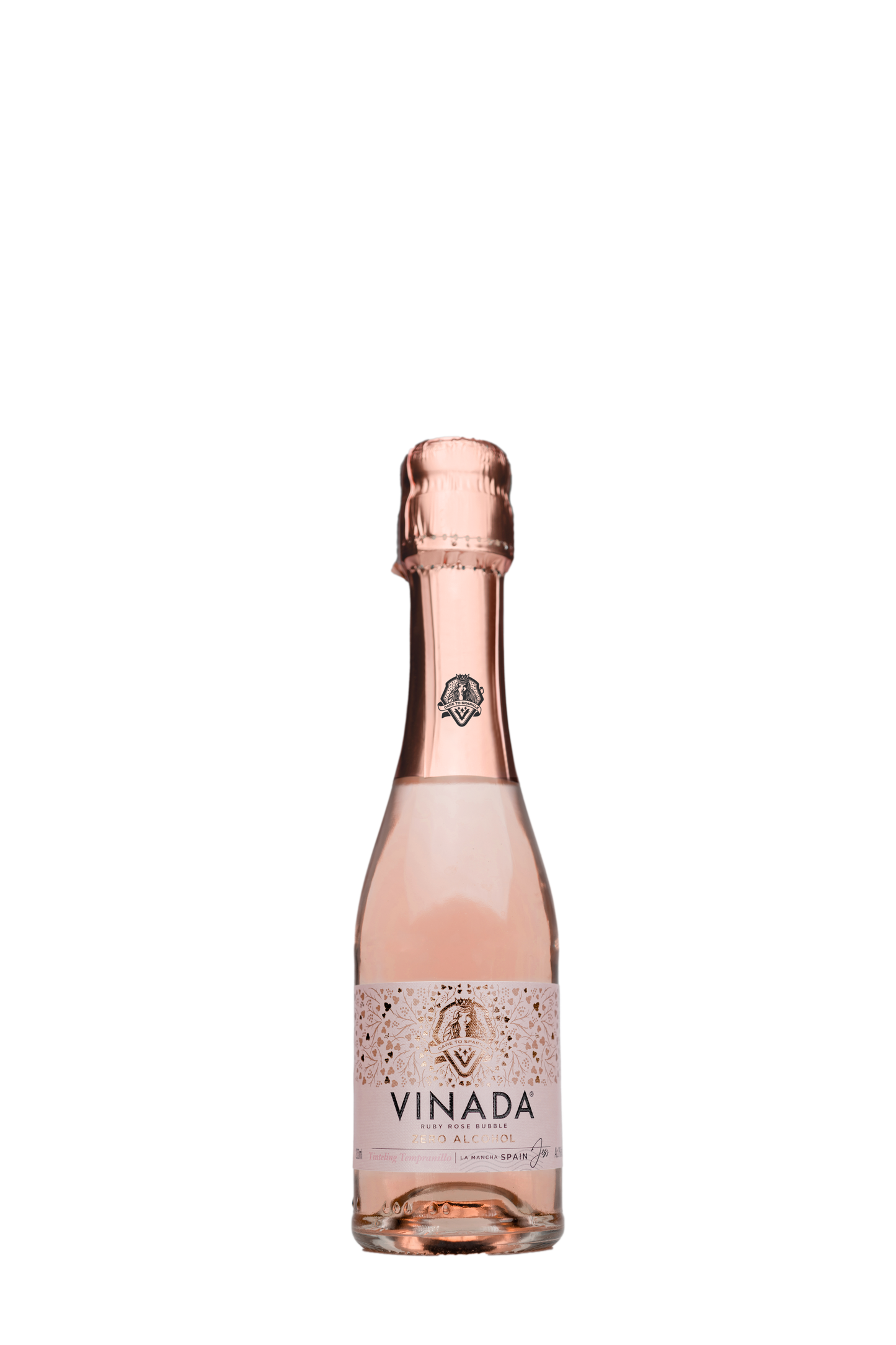 VINADA® - TINTELING TEMPRANILLO ROSÉ MINI (0%) 200 ML by VINADA USA