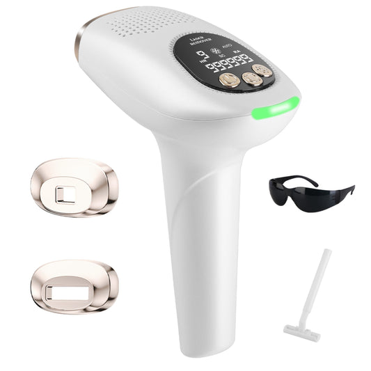 3-in-1 Cooling IPL Hair Removal: 999,999 Flashes, 9 Energy Levels by VYSN