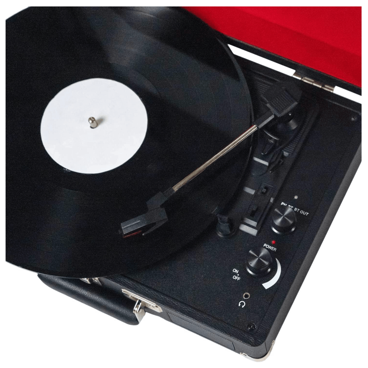 Victor Metro Dual Bluetooth Suitcase 3-Speed Turntable by Jupiter Gear Home