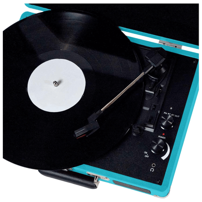 Victor Metro Dual Bluetooth Suitcase 3-Speed Turntable by Jupiter Gear Home