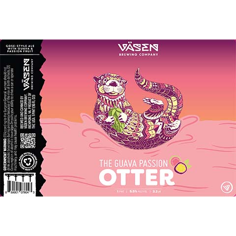 Vasen The Guava Passion Otter Sour by CraftShack Liquor Store