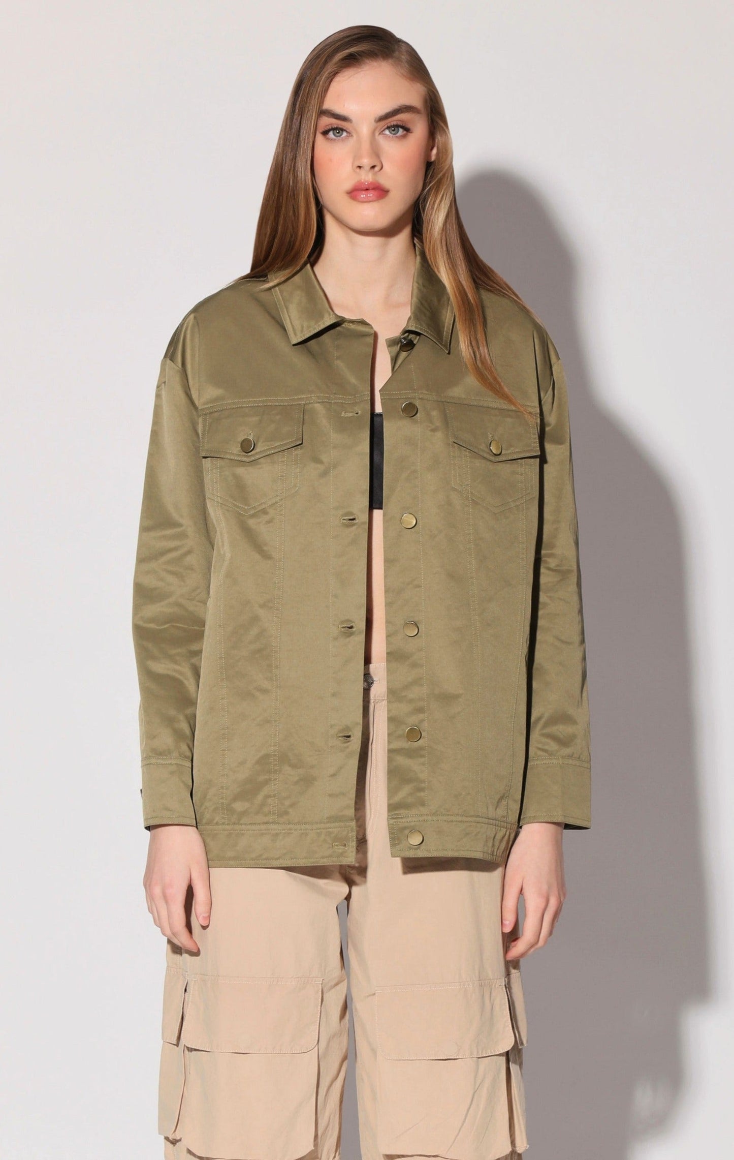 Sutton Jacket, Army by Walter Baker