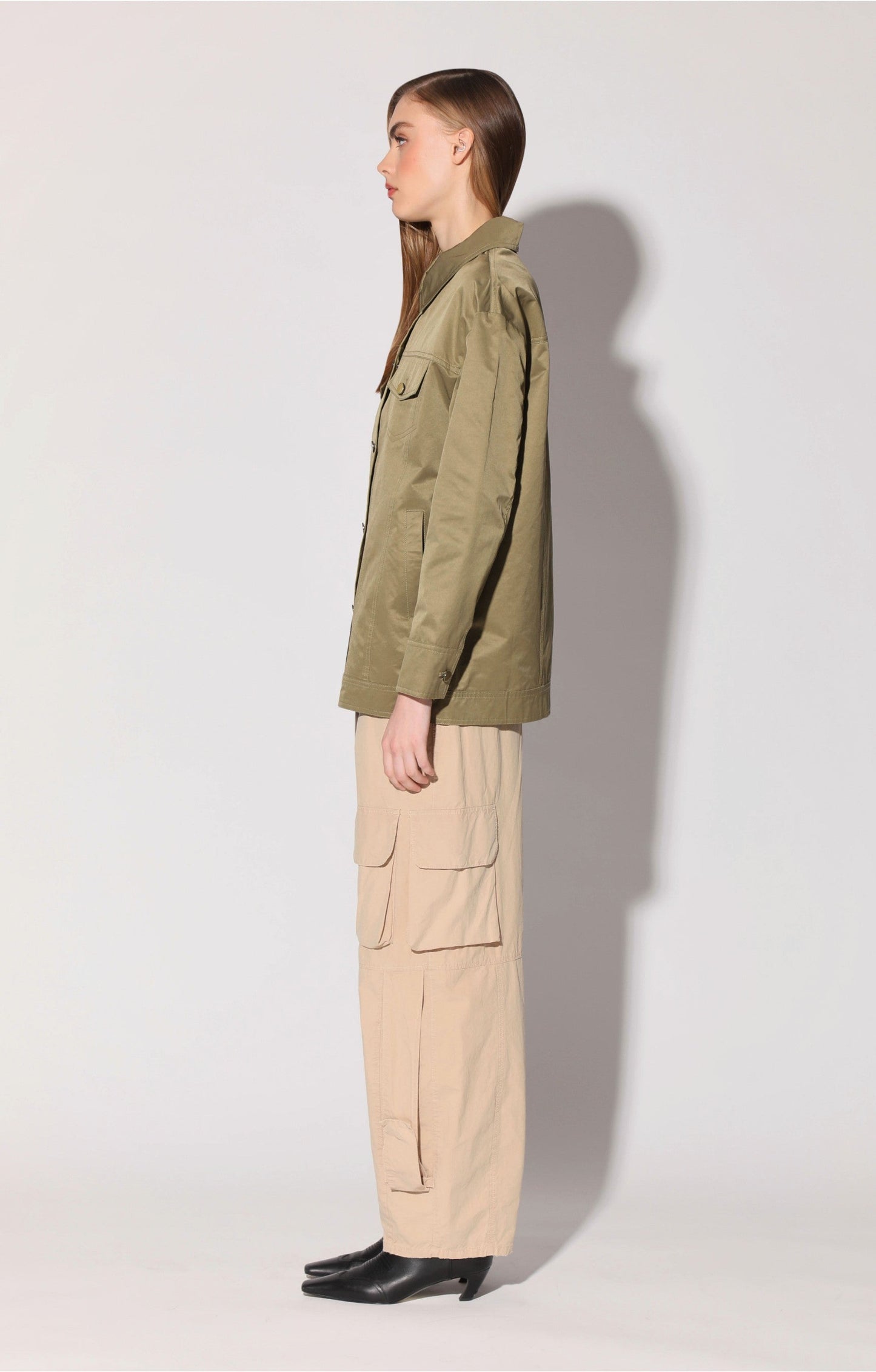 Sutton Jacket, Army by Walter Baker