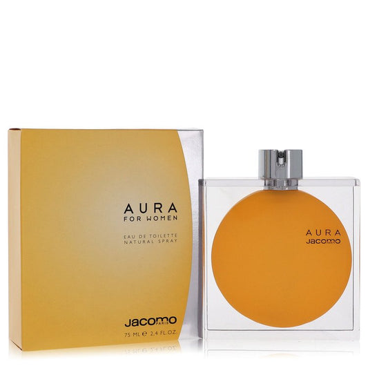 Aura by Jacomo Eau De Toilette Spray 2.4 oz for Women by Avera Group