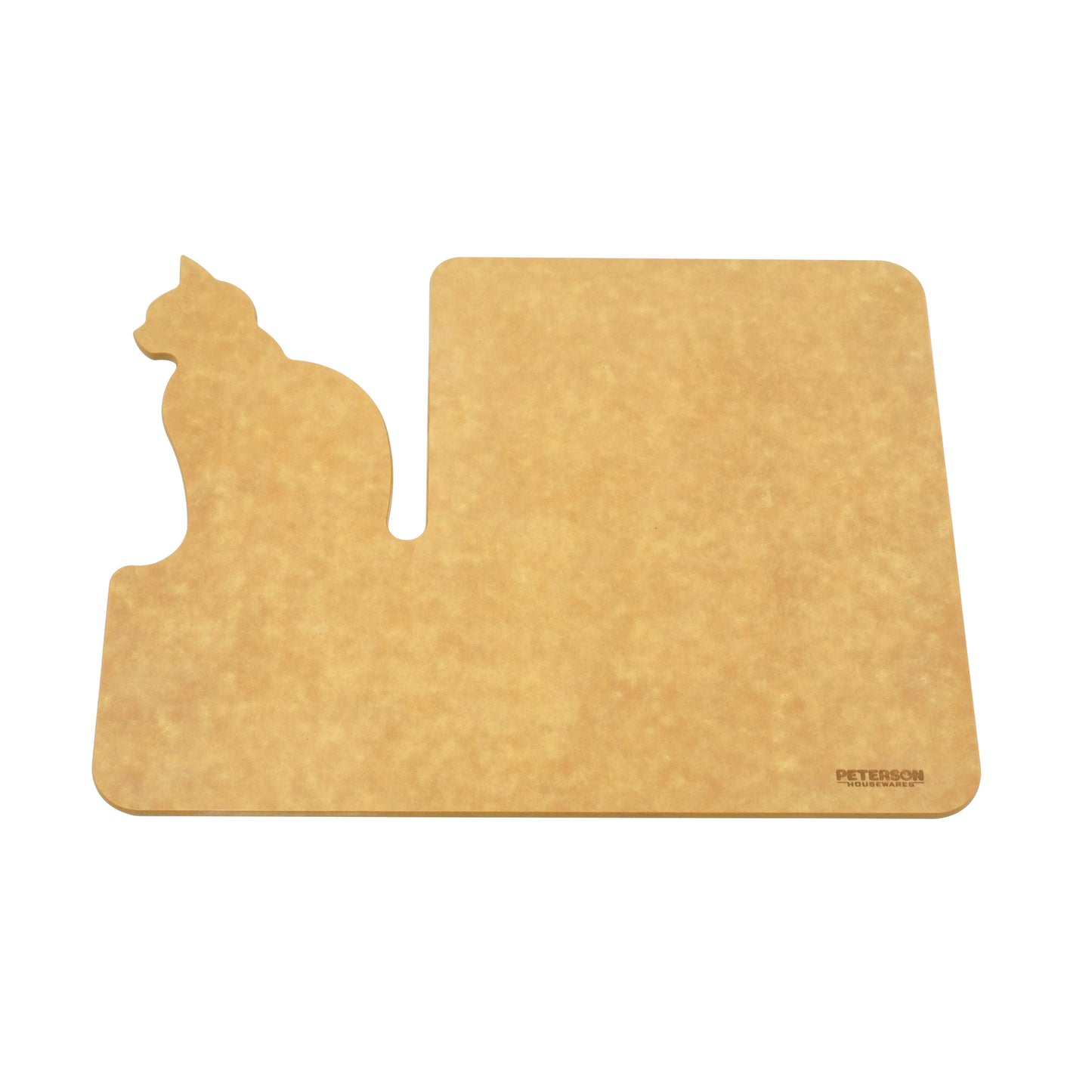 Wooden Fiber Cat Shaped Cutting Board by Peterson Housewares & Artwares