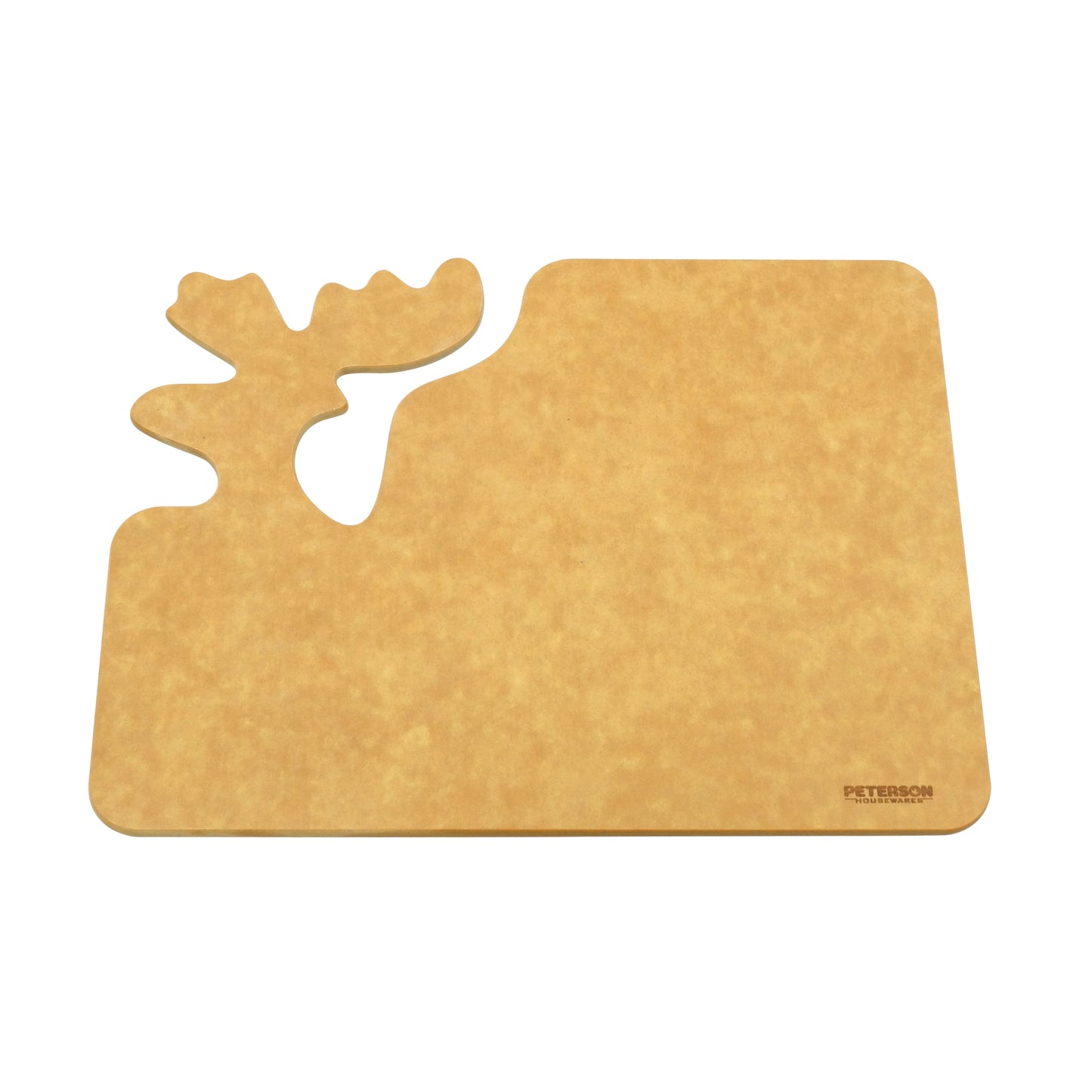 Wooden Fiber Moose Shaped Cutting Board by Peterson Housewares & Artwares