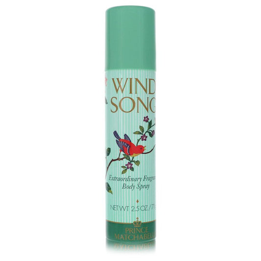 Wind Song by Prince Matchabelli Deodorant Spray 2.5 oz for Women by Avera Group