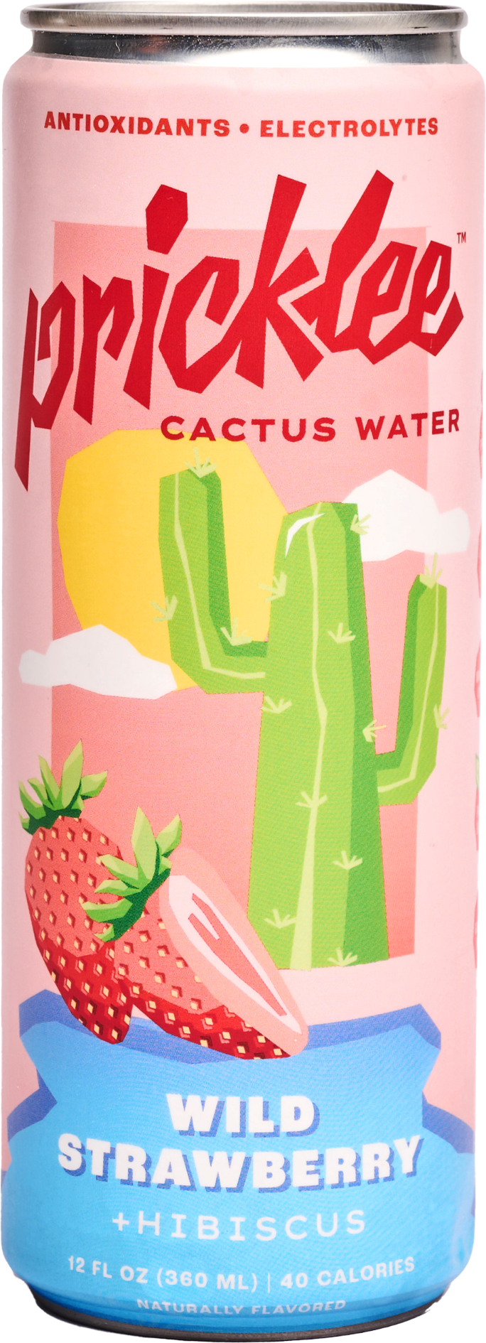 Wild Strawberry by 🌵 Pricklee Cactus Water 🌵