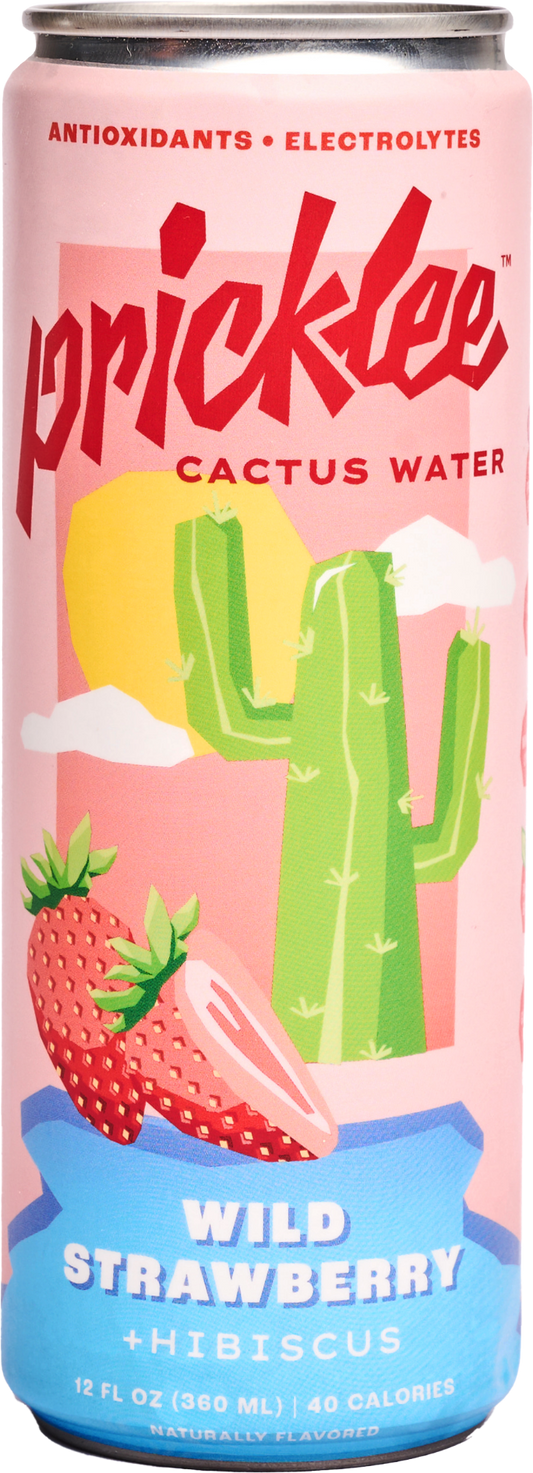 Wild Strawberry by 🌵 Pricklee Cactus Water 🌵