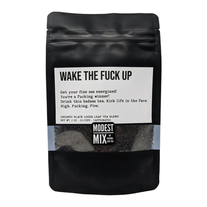 Wake The F**k Up - Rich Black Tea with Elderberries by ModestMix Teas