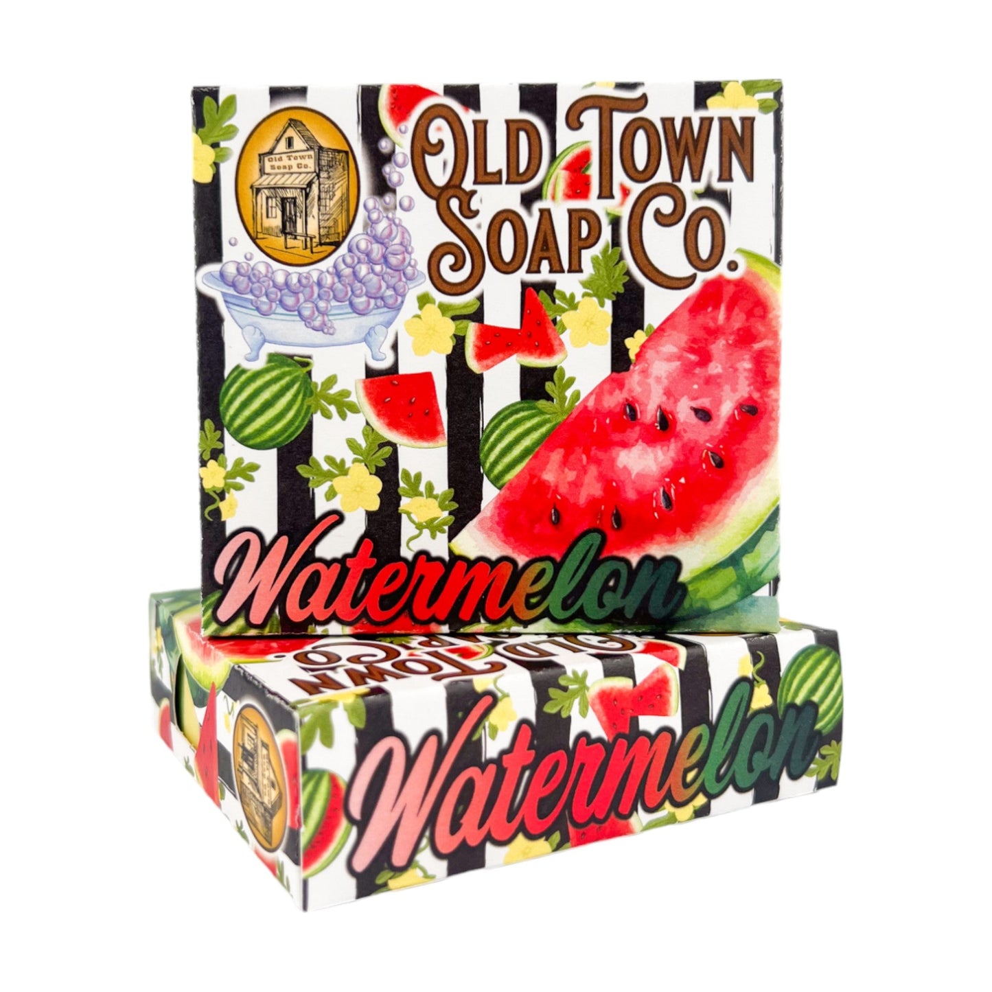 Watermelon -Bar Soap by Old Town Soap Co.