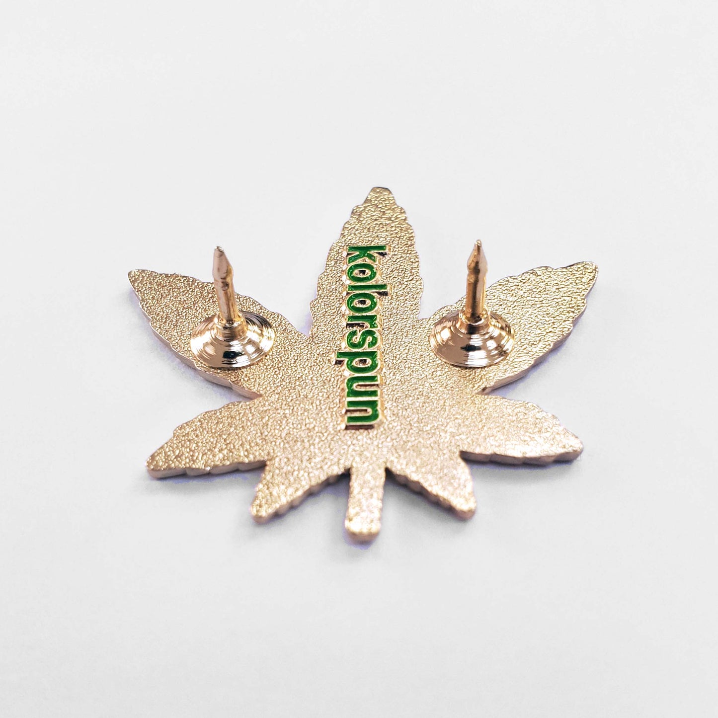 Weed Leaf Pins by Kolorspun