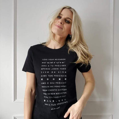 Multiple Languages | Unisex T-shirt by The Happy Givers