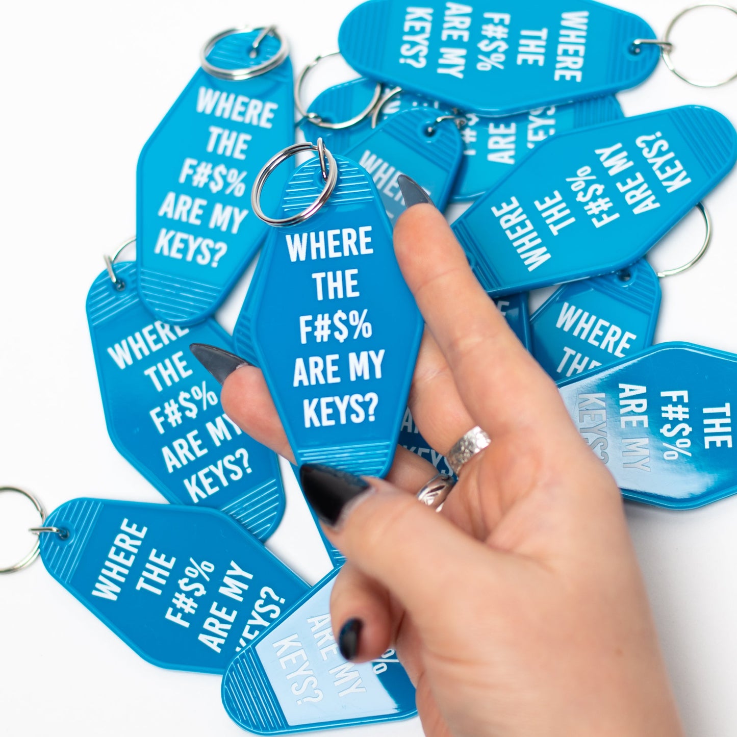 Where Are My Keys Keychain by Music City Creative