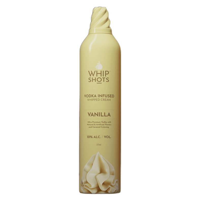 Whipshots Vanilla Vodka Infused Whipped Cream (375ml) by CraftShack Spirits Marketplace