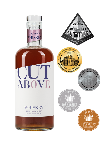 Zero Proof Whiskey by Cut Above Spirits