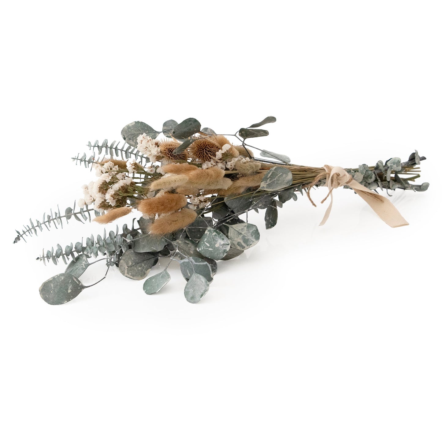 White Washed Eucalyptus & Thistle Bouquet by Andaluca Home