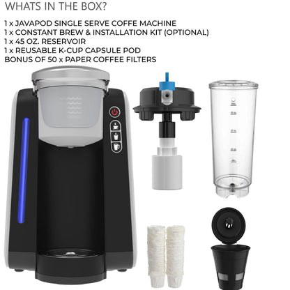 JAVAPod - Single Serve Coffee Machine by Drinkpod