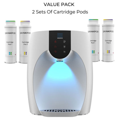 Onyx Pro Series - Counter Bottleless Watercooler | UV Light | Ultra+3 Purification by Drinkpod