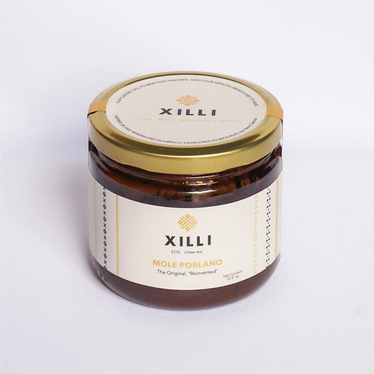 Xilli Mole Poblano Case - 12 Jars x 10 oz by Farm2Me