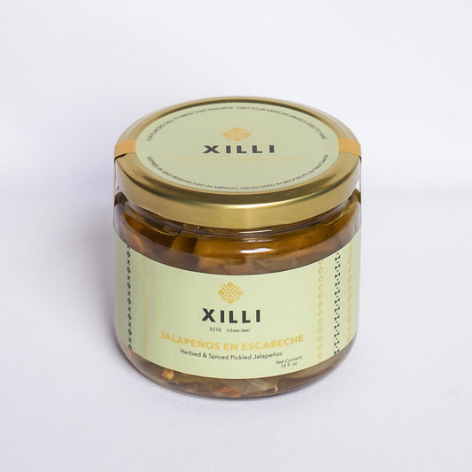 Xilli Jalapeños en Escabeche Case - 12 Jars x 10 oz by Farm2Me