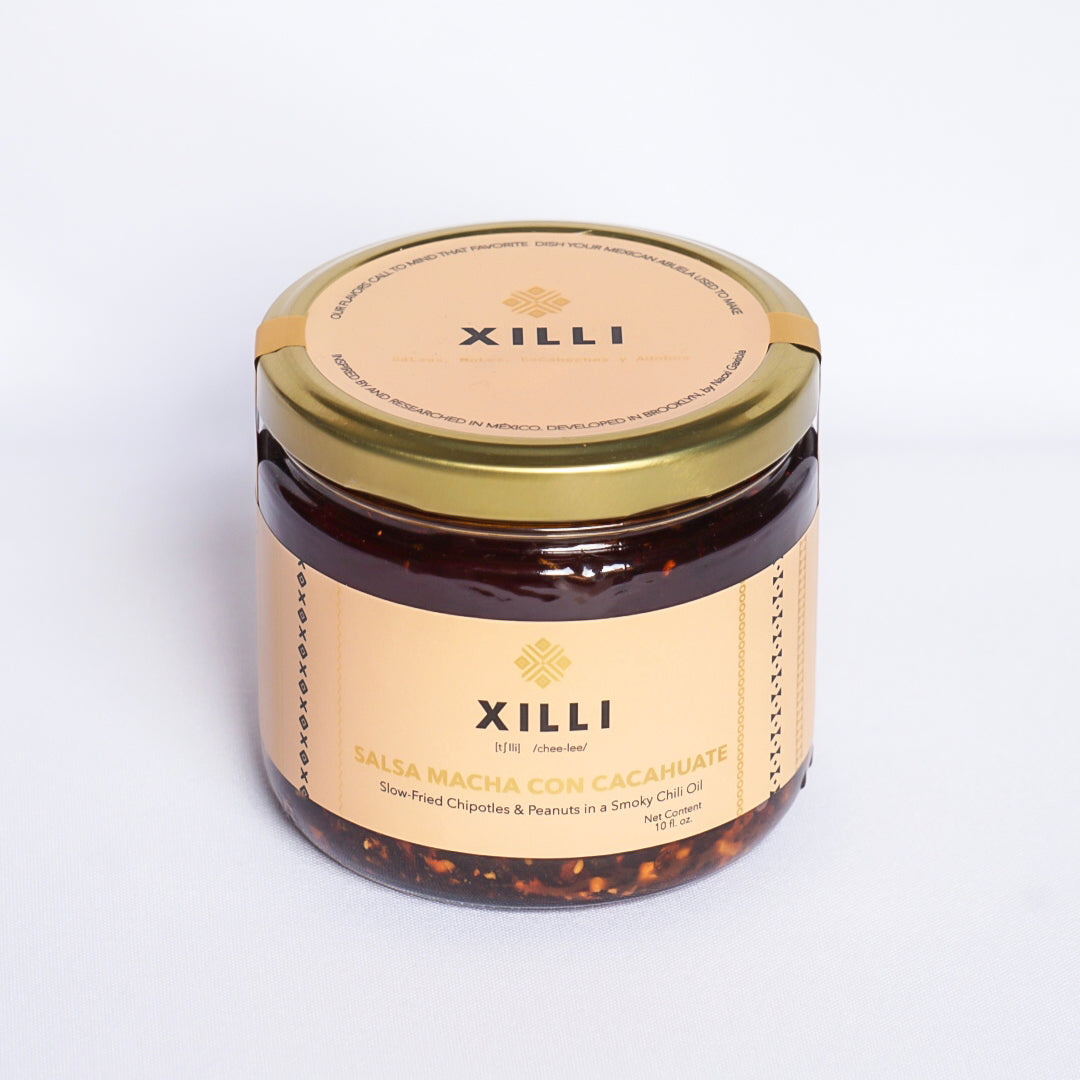 Xilli Salsa Macha Case - 12 Jars x 10 oz by Farm2Me