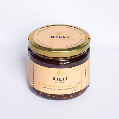 Xilli Salsa Macha Case - 12 Jars x 10 oz by Farm2Me