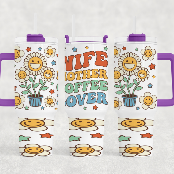 Wifey 40 oz. Tumbler by Crafty Casey's