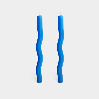 Wiggle Candles - Blue (2 pack) by 54Celsius