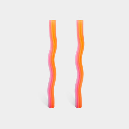 Wiggle Candles - Orange (2 pack) by 54Celsius