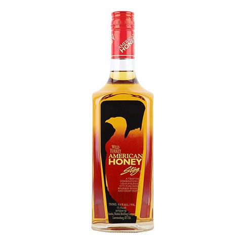 Wild Turkey American Honey Sting Liqueur by CraftShack Liquor Store