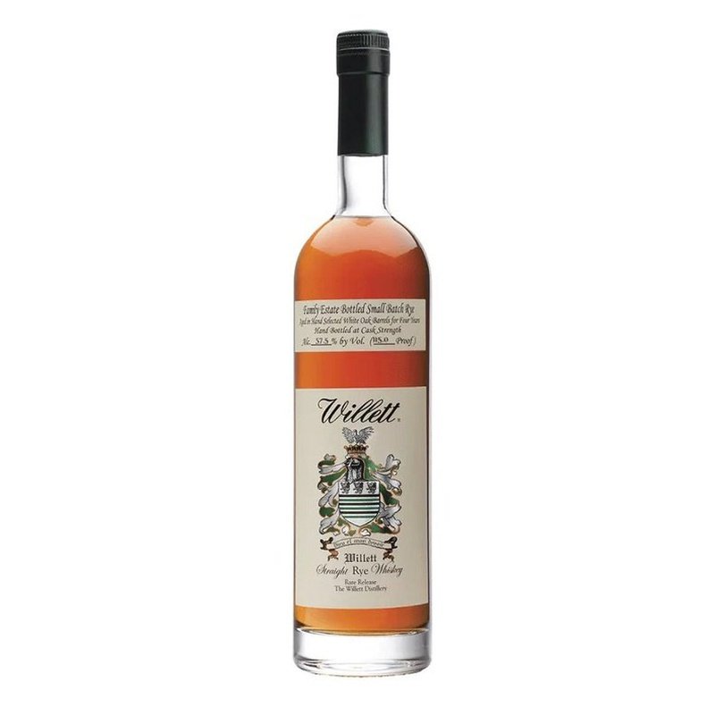 Willett Family Estate 4 Year Old Small Batch Straight Rye Whiskey by CraftShack Spirits Marketplace