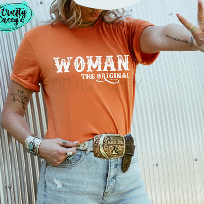 Women The Original- Funny -Tee by Crafty Casey's